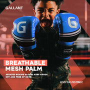 Gallant Heritage Series Boxing Gloves For Punch Bags 6oz to 16oz Breathable Mesh Palm.
