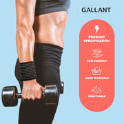 Gallant Wrist Compression Support Wrap Bandages Product Specification Details.