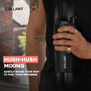 Gallant Protein Shaker, Hush-hush mixing.