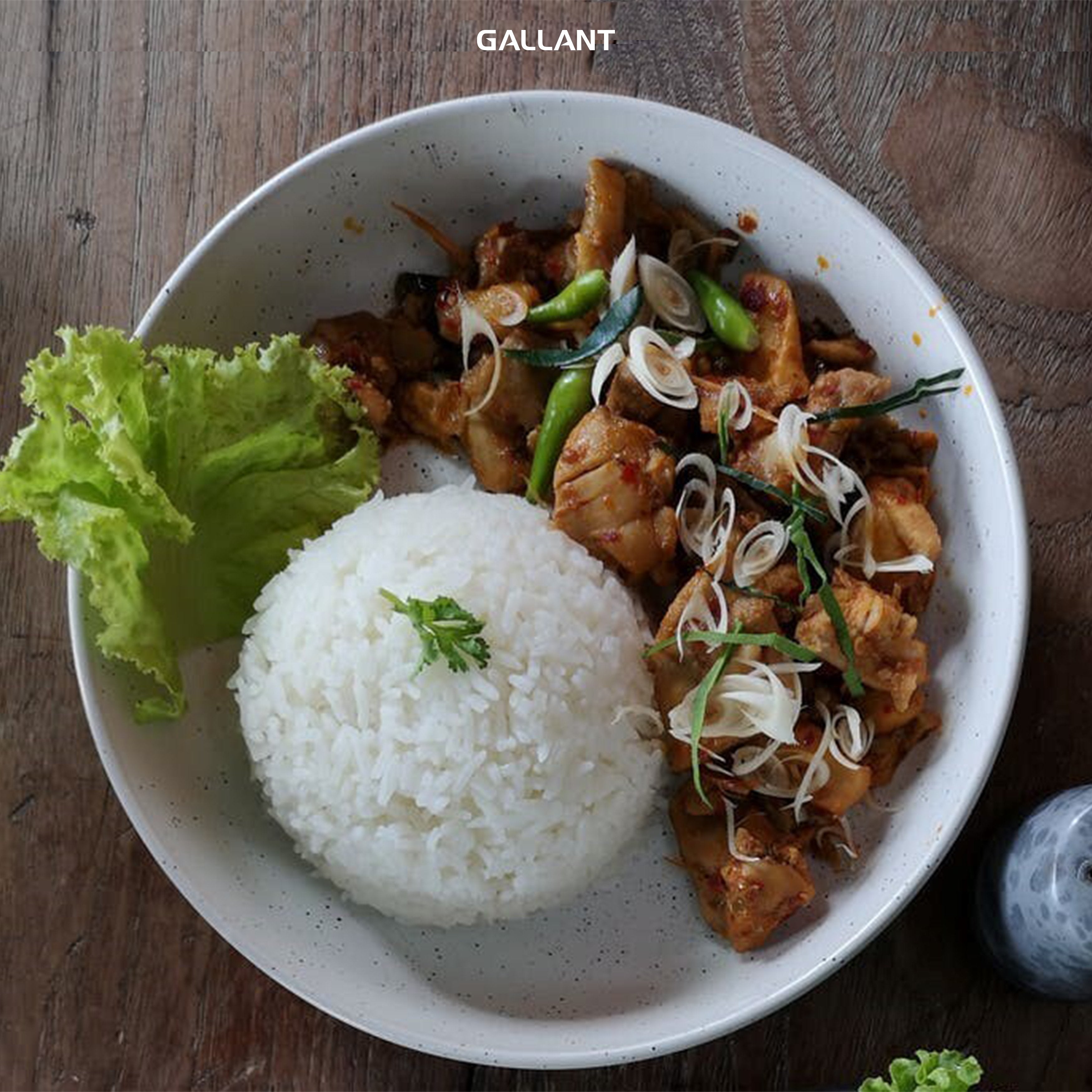 Chicken & Mushroom Rice Bowl