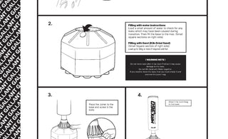 Max Strike 360 6ft Punch bag | Assembly & Instructions