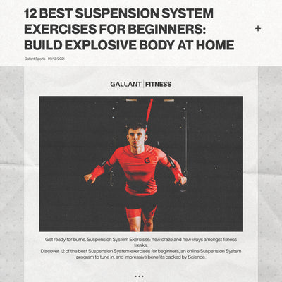 12 Best Suspension System Exercises for Beginners: Build Explosive Body at Home