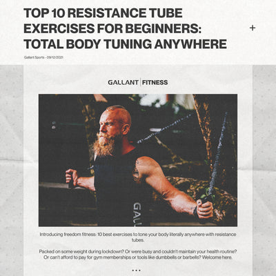 Top 10 Resistance Tube Exercises for Beginners: Total Body Tuning Anywhere