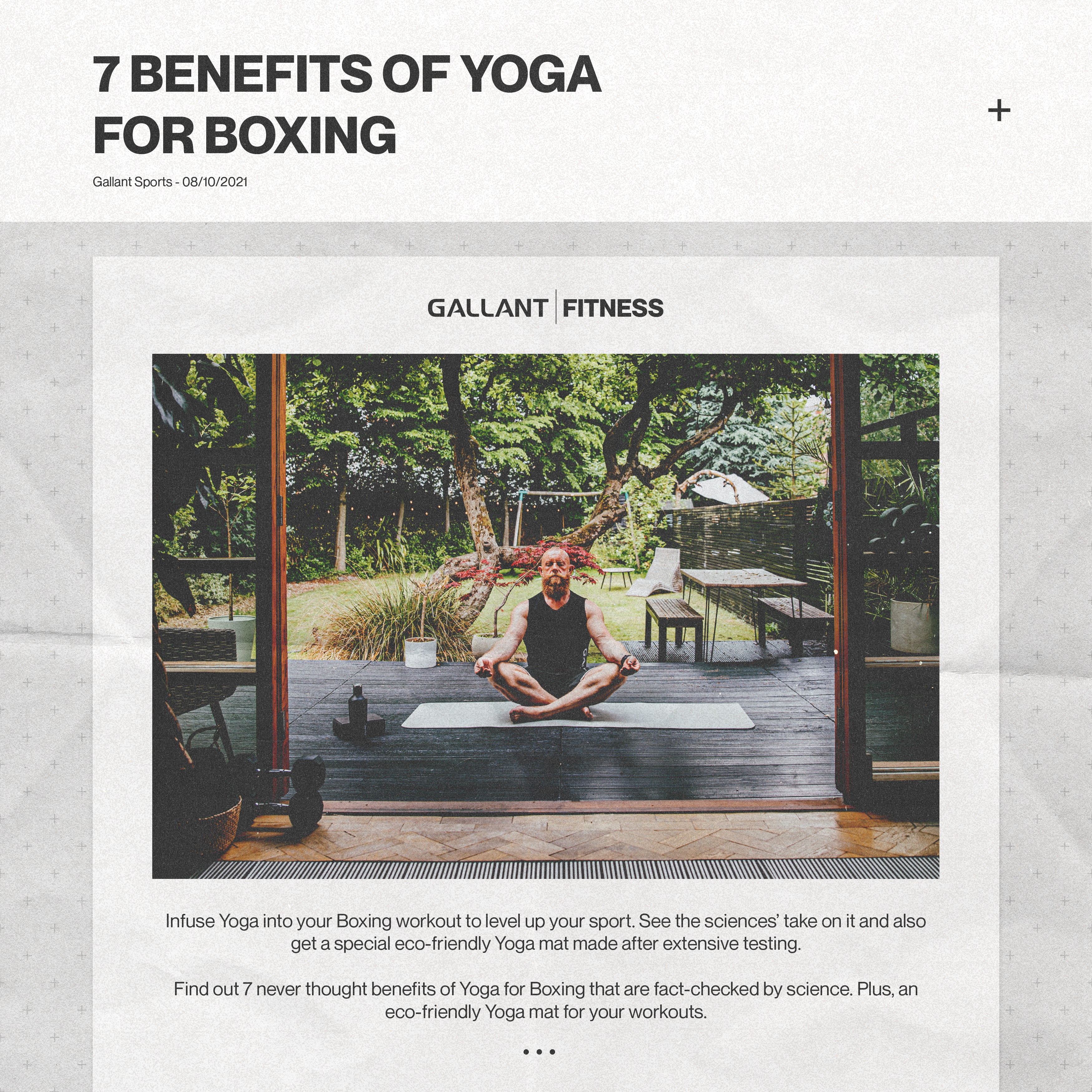 7 Benefits of Yoga for Boxing