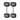Rubber Encased Cast Iron Hex Dumbbells 5kg Set Main IMG.