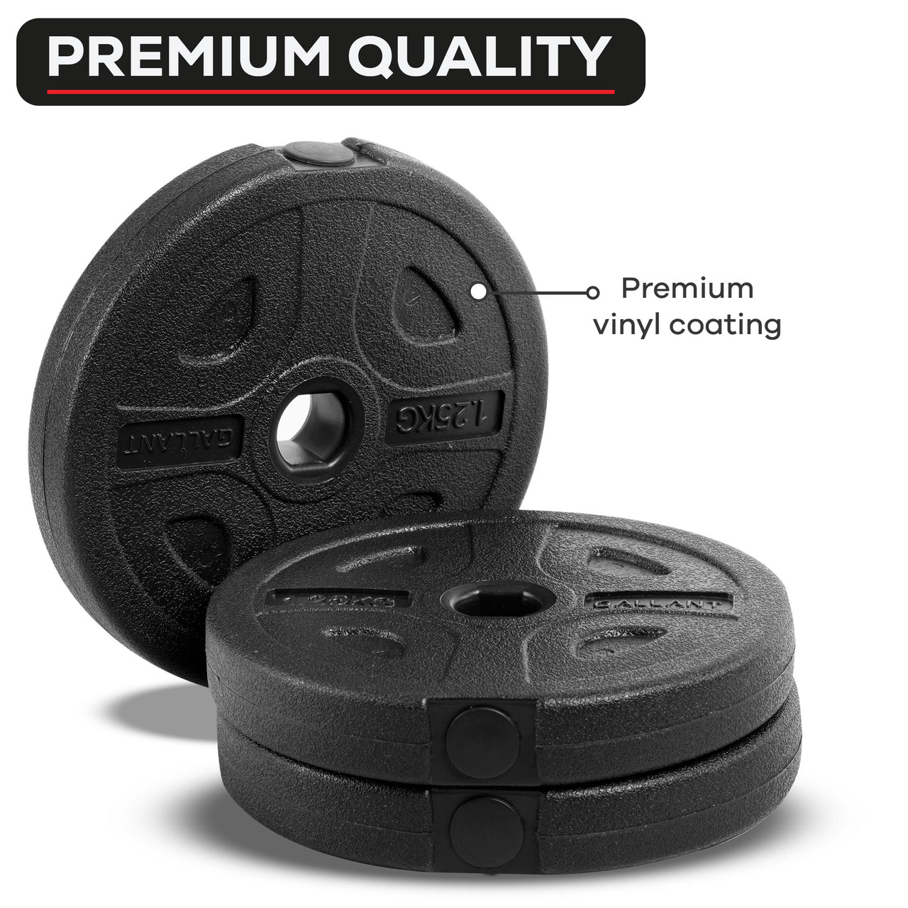 Gallant 20kg Adjustable Dumbbells Set, 2 in 1 Dumbbells and Barbell Hand Free Weights Dumbbells Set - Bar Weight Sets, Premium Quality.