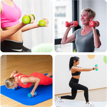 Gallant Hand Weights Dumbbell Set with Rack - 1KG, 1.5KG, 2.5KG Pair How to Use Product.