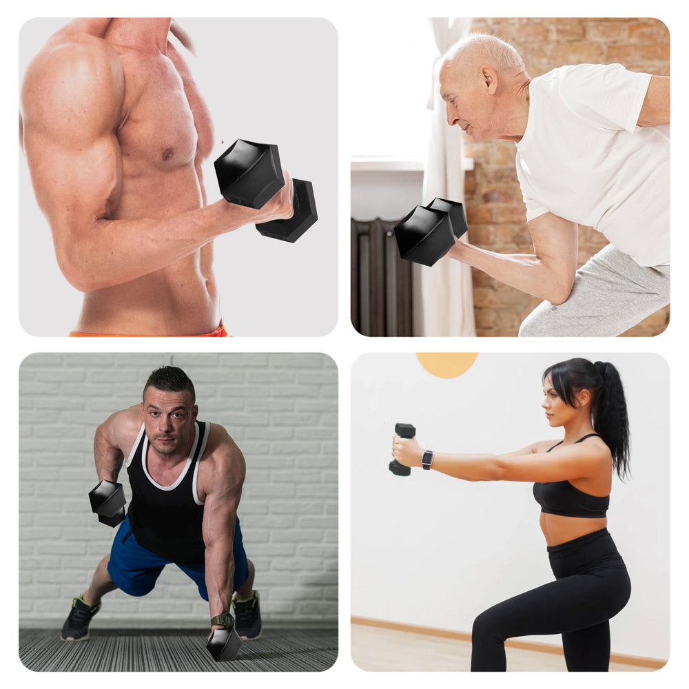 Gallant Hand Weights Dumbbell Set with Rack How to use the product.