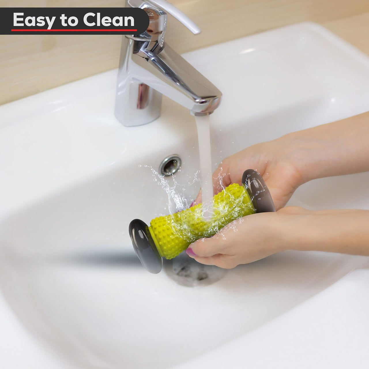 Foot Massager Roller with Hard Spiky Massage Ball Deep Tissue Muscle Massage Roller for Foot Pain