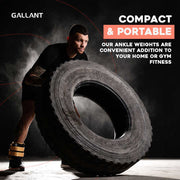 Gallant Wrist and Ankle Weights Compact And Portable.
