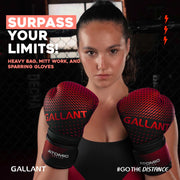 Atomic Series Boxing Glove - Red Surpass Your Limits.