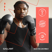 Atomic Series Boxing Glove - Silver Go The Distance.