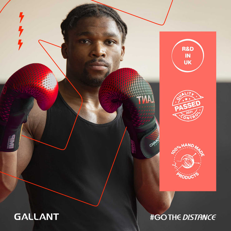 Atomic Series Boxing Glove - Red Go The Distance.