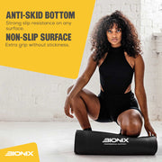 Bionix Yoga Mat - Thick NBR Foam Fitness Workout,