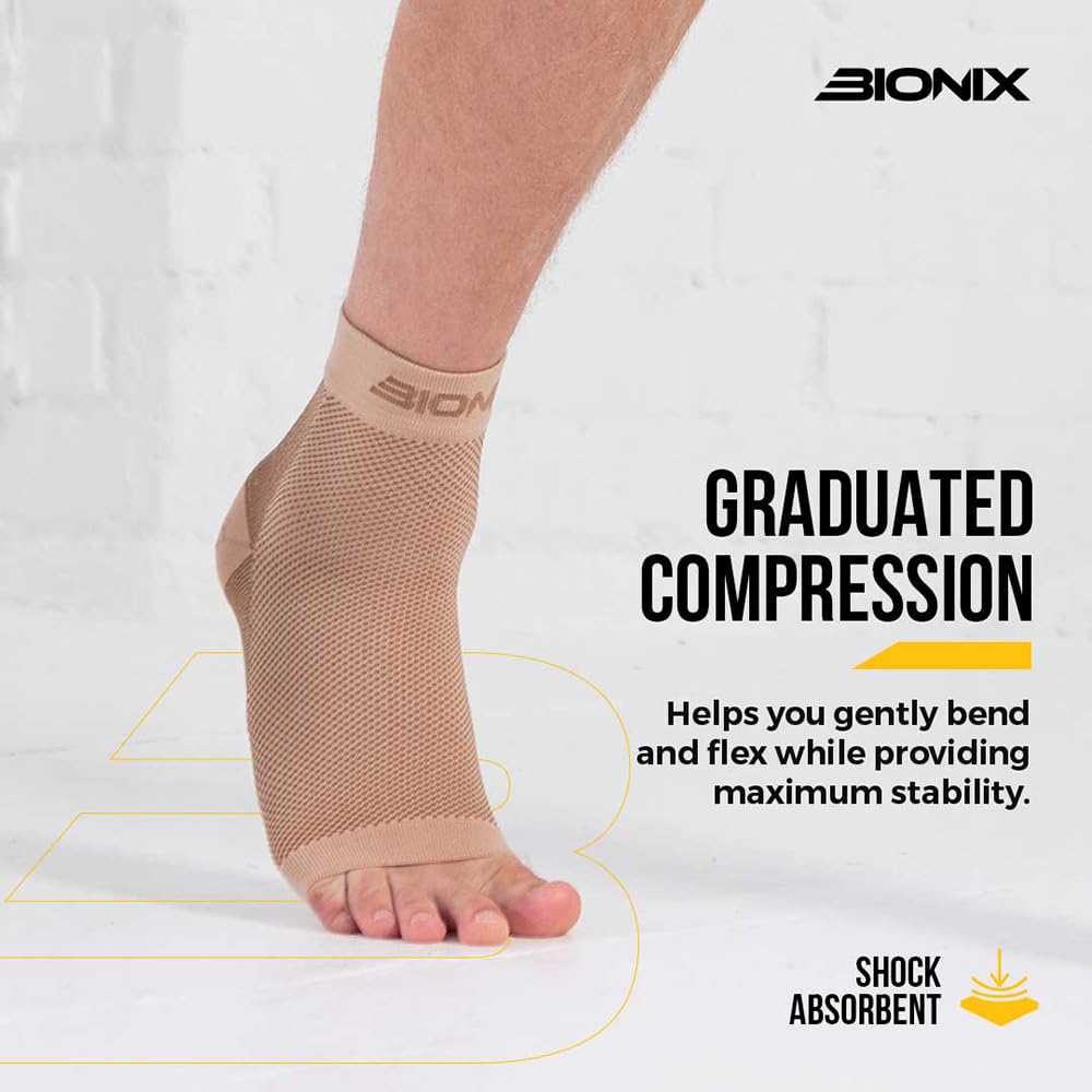 Bionix Plantar Fasciitis Socks Graduated Compression.