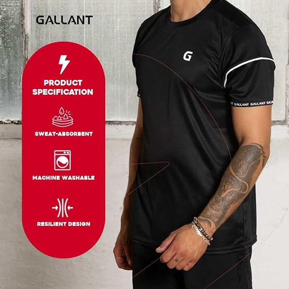 Gallant Men Training Top T-shirt Product Specification.