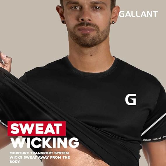 Gallant Men Training Top T-shirt Sweat Wicking.