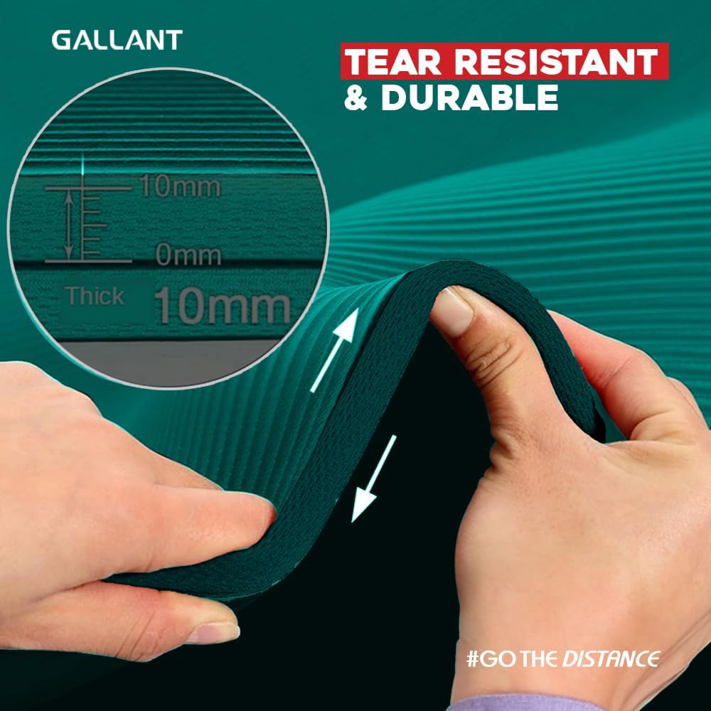 Gallant NBR Fitness Exercise Mat Tear Resistant & Durable.