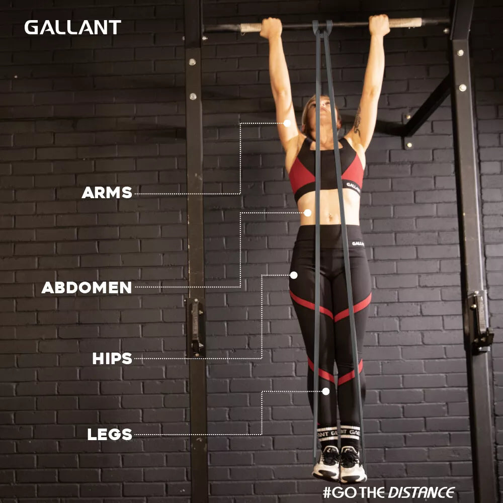 Gallant Power Bands Resistance Pull UP Bands -Commercial Quality Latex