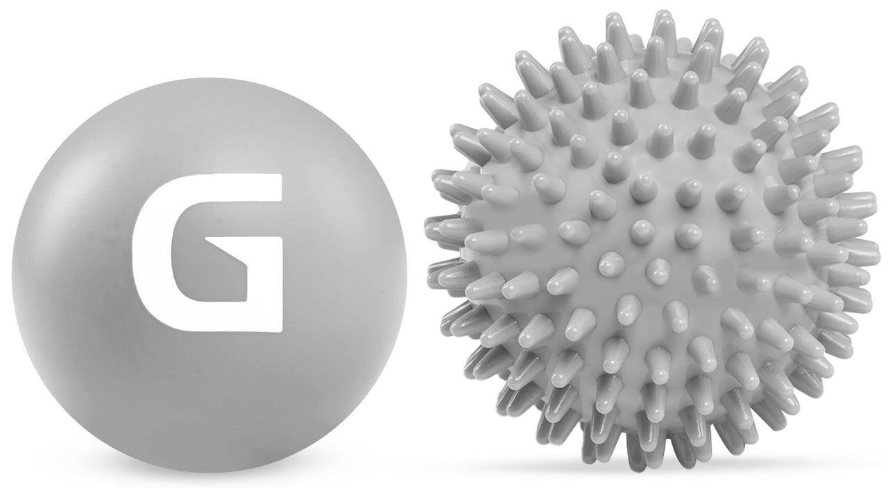 Spiky and Lacrosse Massage Ball Set Grey Main IMG.