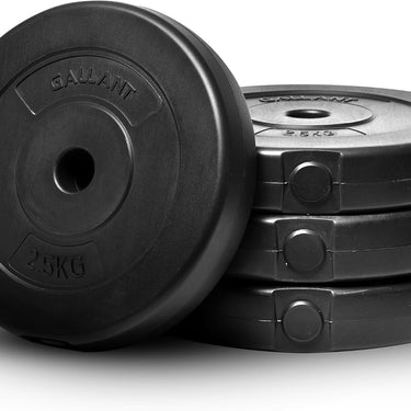 Gallant Weight Plates - 5kg & 2.5kg Standard 1 Inch Vinyl Weights Discs 20kg & 10kg Set For Men Women, 2.5kg Main IMG.