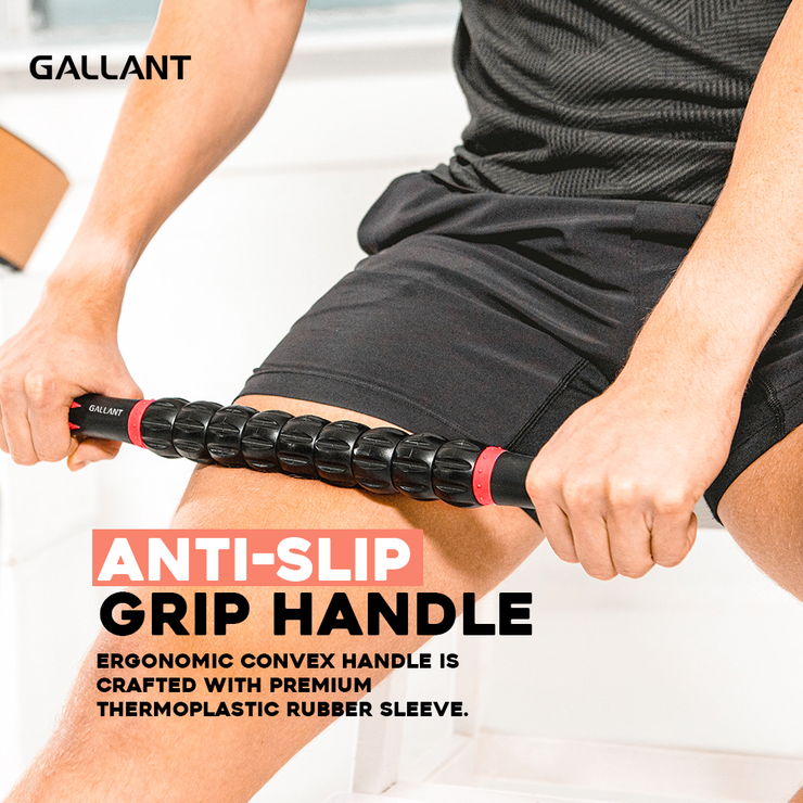 Muscle Roller Stick Anti Slip Grip Handle.