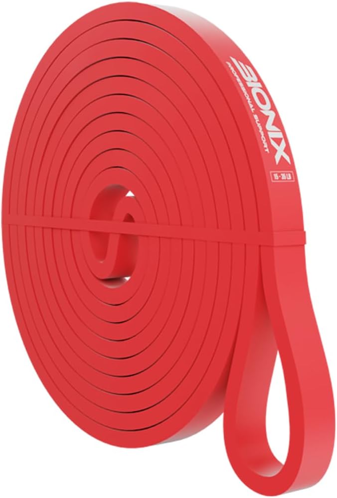 Pull-Up Assistance Resistance Exercise Bands Set Red