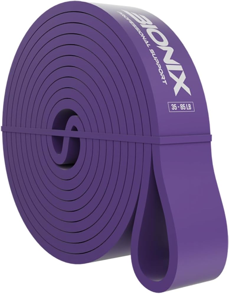 Pull-Up Assistance Resistance Exercise Bands Set Purpal.
