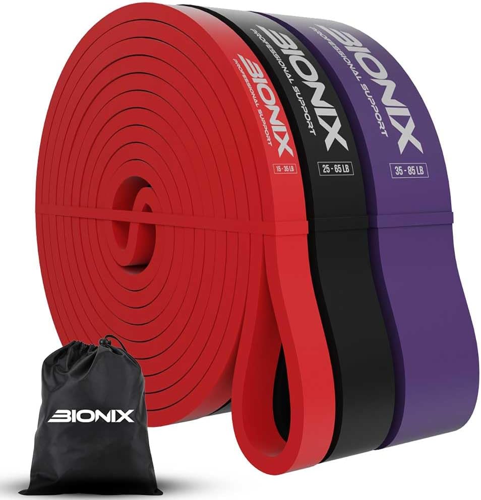 Pull-Up Assistance Resistance Exercise Bands Set 3-Set