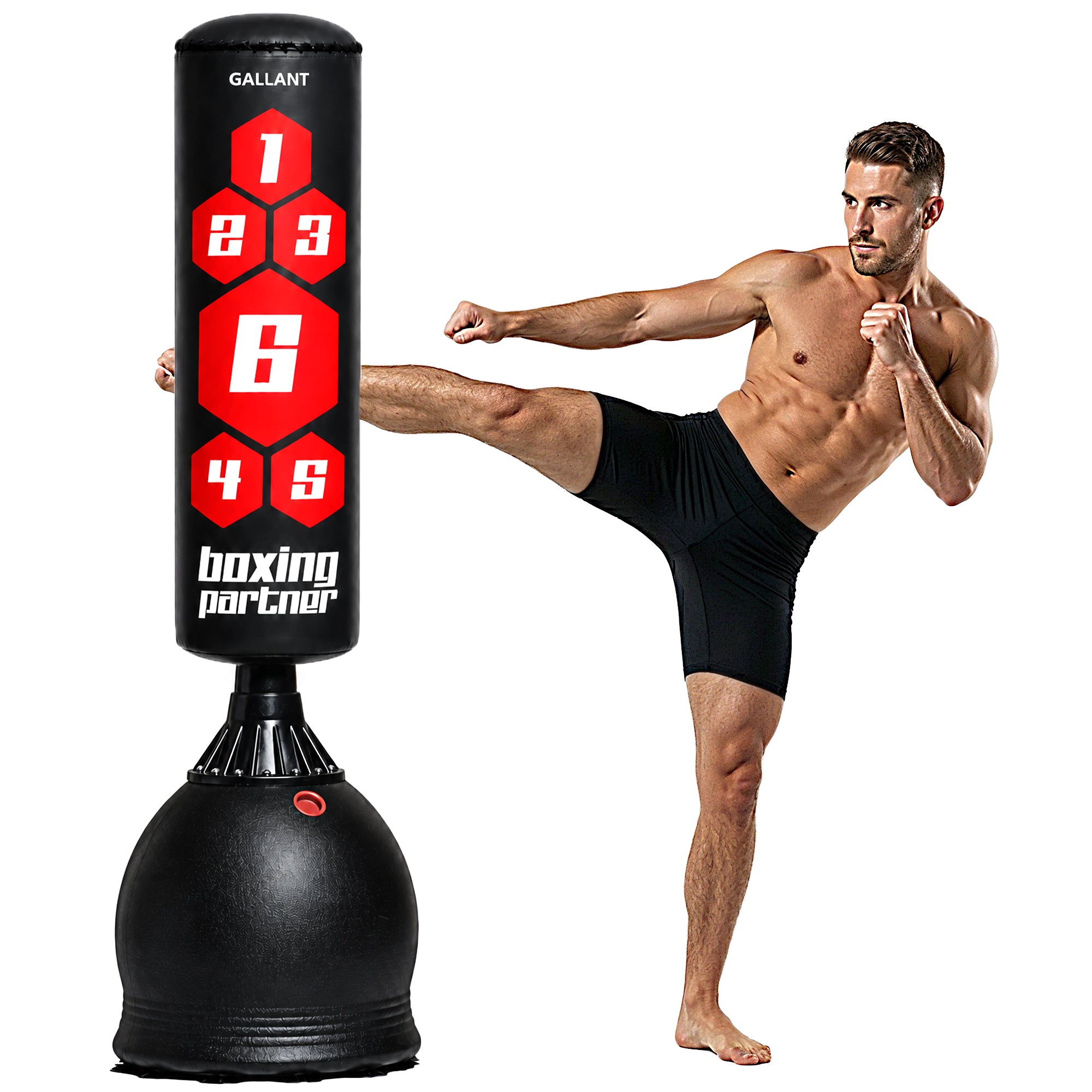 Gallant 5.5ft Free Standing Boxing Punch Bags - Heavy Punching Bags