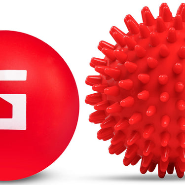 Spiky and Lacrosse Massage Ball Set Red Main IMG.