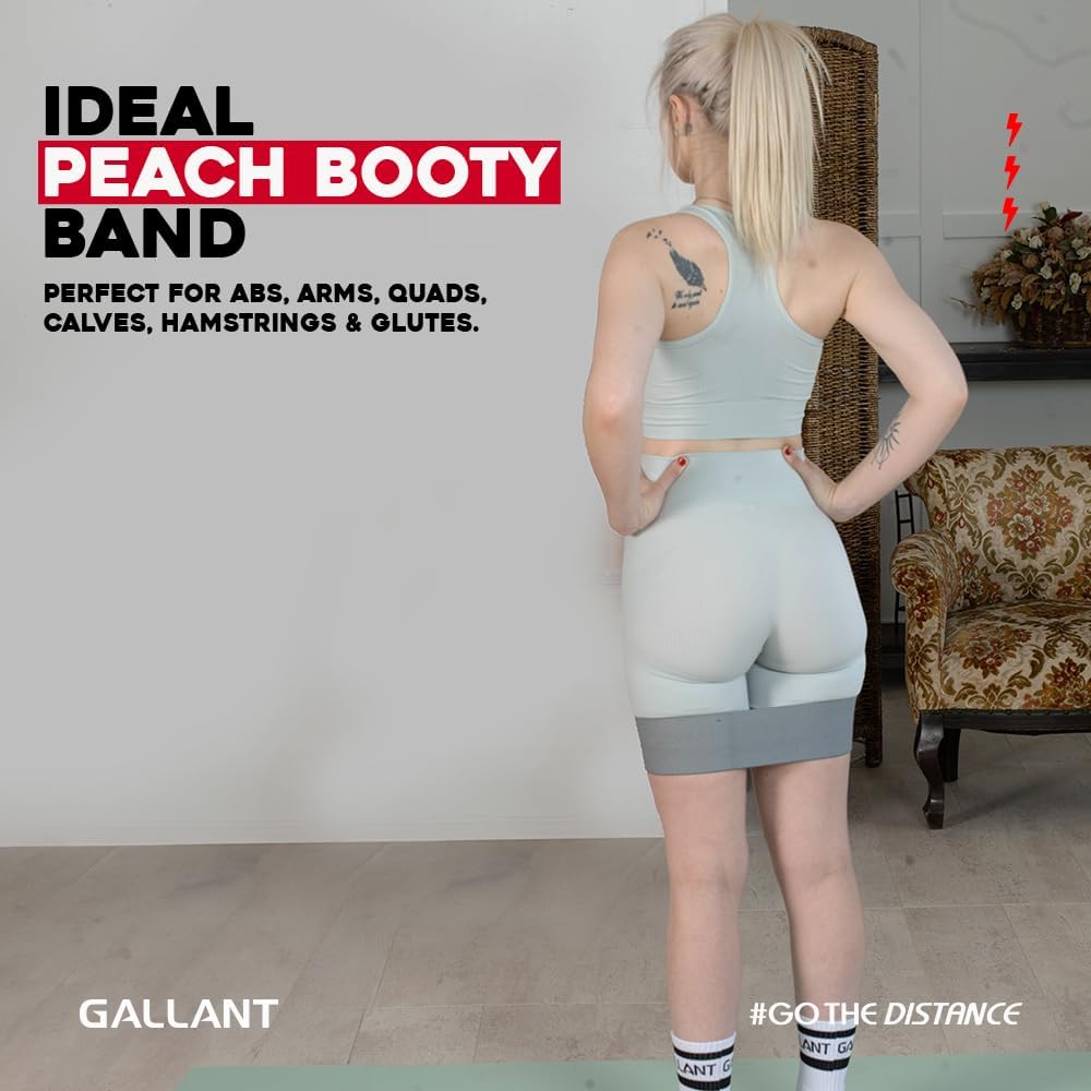 Resistance Fabric Glute Bands Set Ideal Peach Booty Band.