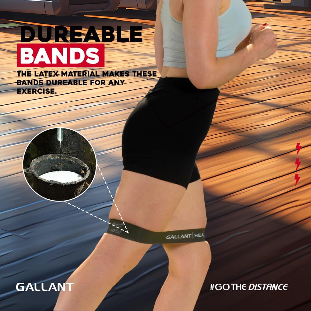 Resistance Loop Bands Set Durable Bands.
