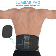 Bionix Back Lumbar Support Belt Lumbar Pad Details.