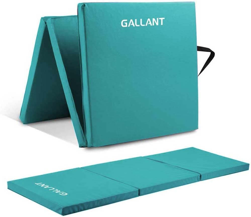 Gymnastics Mat Tri Foldable Exercise Workout Mat - Exercise Mats