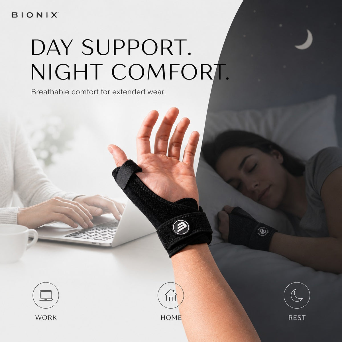 Bionix Thumb Support Brace - Thumb Spica Splint