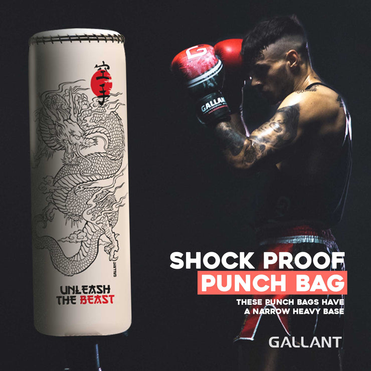 Gallant 5.5ft Dragon Free Standing Boxing Punch Bag Shock Proof Punch Bag.