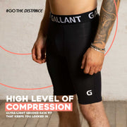 Gallant Base Layer Shorts - Black, High level of compression.