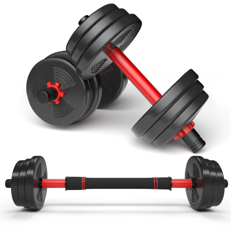 Diva Sport 30KG Adjustable Dumbbell Set – Home Gym Weights, Loadable Barbell & Dumbbells For Full-Body Training 2 thumbnail image