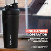 Gallant Protein Shaker,One handed operation.