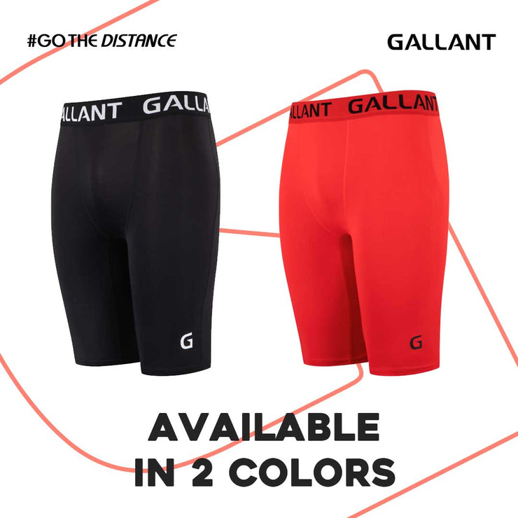 Gallant Base Layer Shorts - Red, Available in 2 colors.
