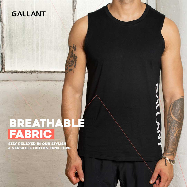 Gallant Drop Armhole Tank Top, Breathable fabric.