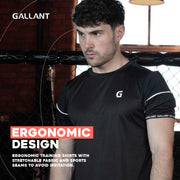 Gallant Men Training Top T-shirt,Ergonomic design.