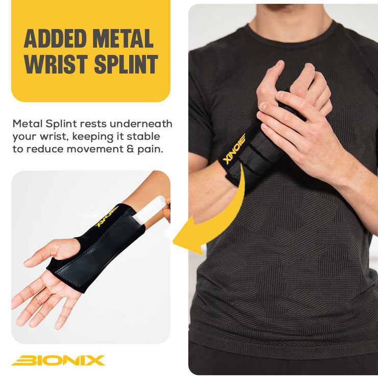 Neoprene Wrist Splint Support,Added metal wrist splint.