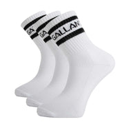 Gallant Sports Socks - 3 Pack White,Main IMG.
