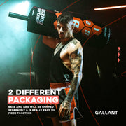 Gallant 5.5ft Free Standing Boxing Punch Bag with Target - Black 2 Different Packaging.