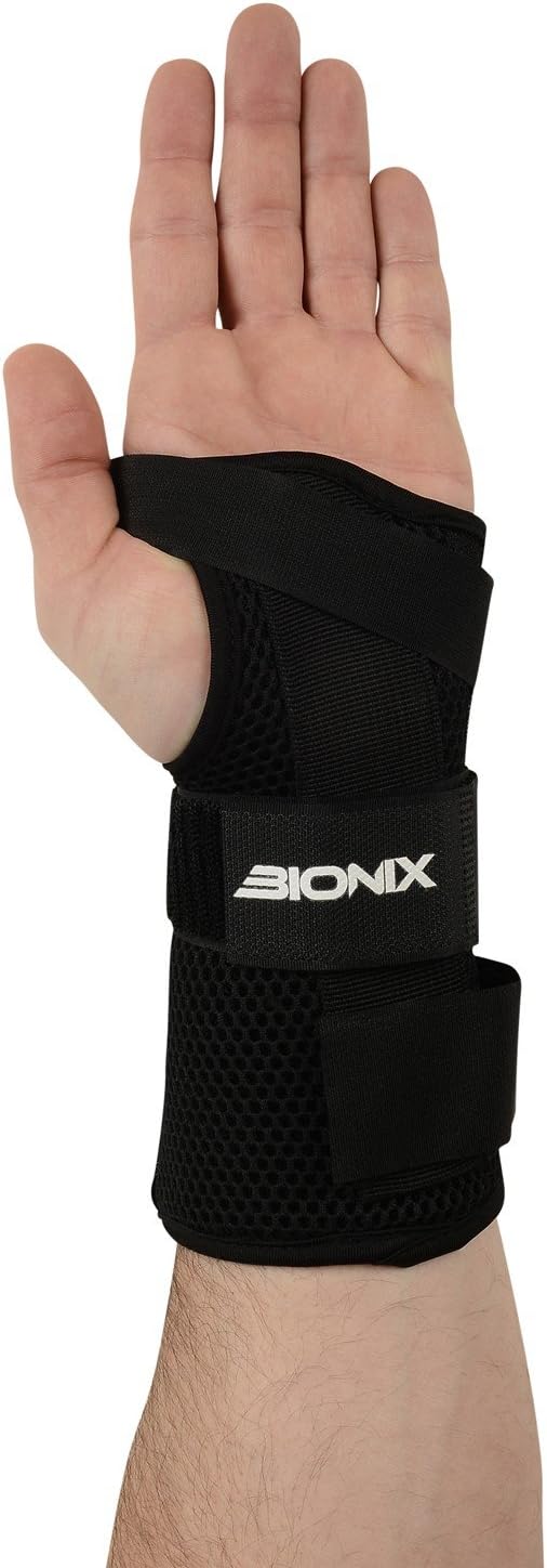 Bionix Wrist Support Carpal Tunnel Splint Brace,Main black IMG.