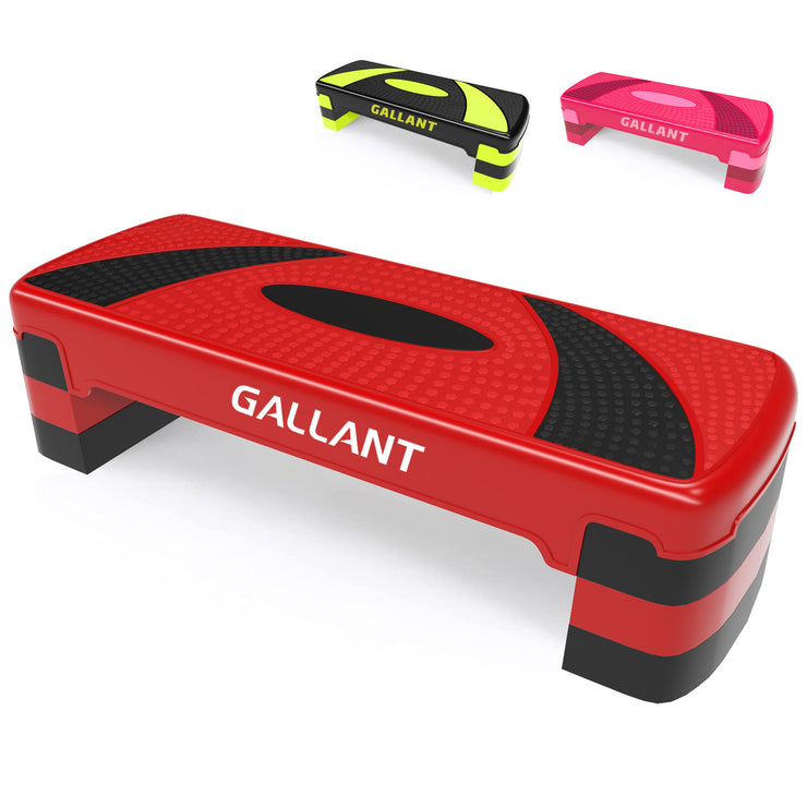 Gallant Red Aerobic stepper Excises argos cardio for sale box mini risers board adjustable