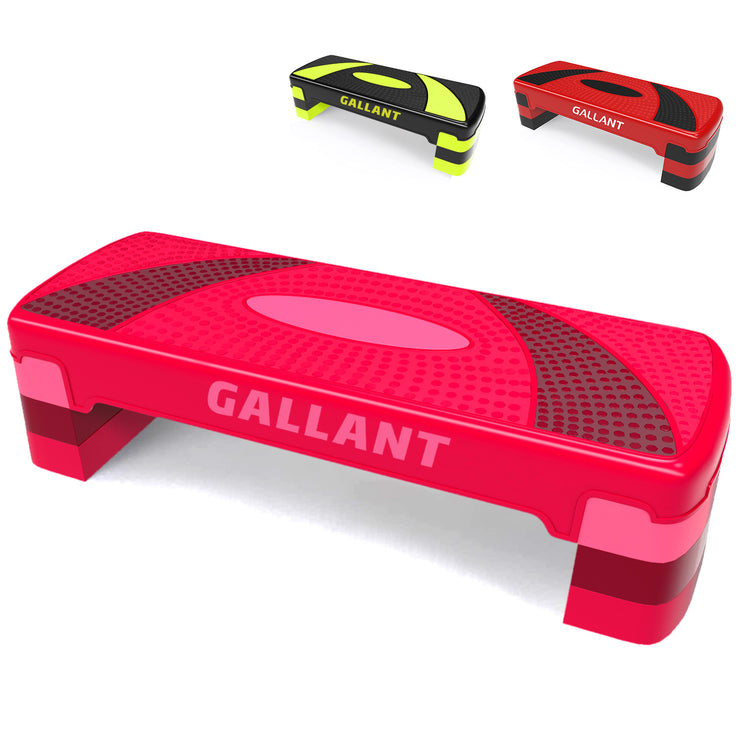 Gallant Pink Aerobic stepper Excises argos cardio for sale box mini risers board adjustable