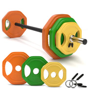 Body Pump Set 20KG is les mills class workout weight barbell smart power tube  